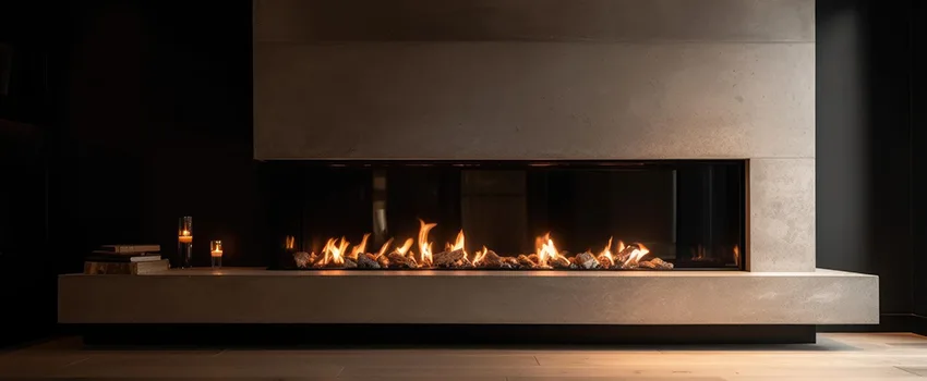 Gas Fireplace Ember Bed Design Services in New Smyrna Beach, Florida