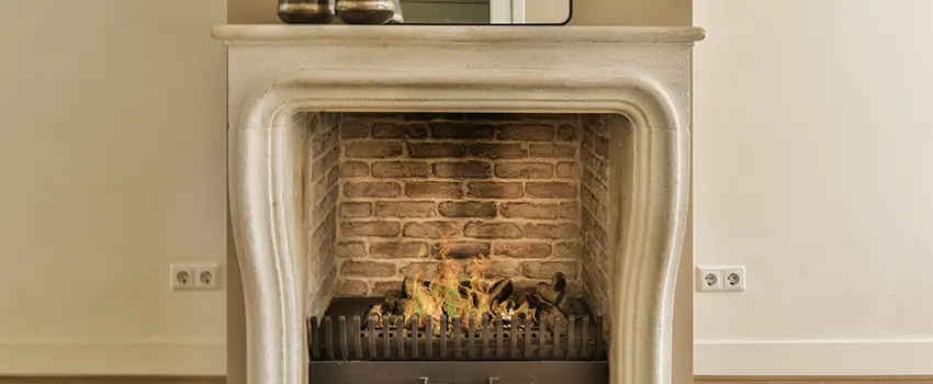 Vintage-style Fireplace Redesign in New Smyrna Beach, Florida
