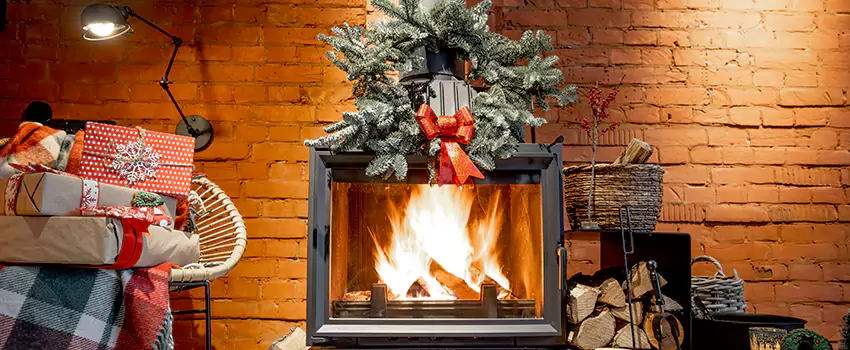 Travis Industries Linear Gas Fireplace Installation in New Smyrna Beach, Florida