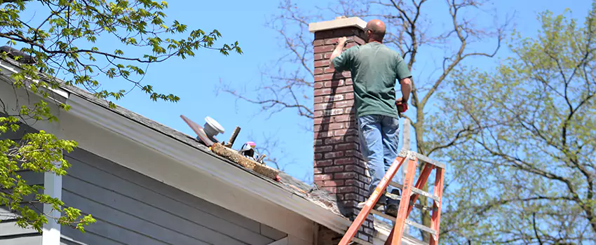 Vinyl and PVC Chimney Flashing Installation in New Smyrna Beach, FL