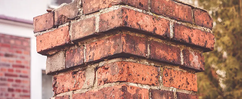 Cracked Chimney Bricks Repair Cost in New Smyrna Beach, Florida