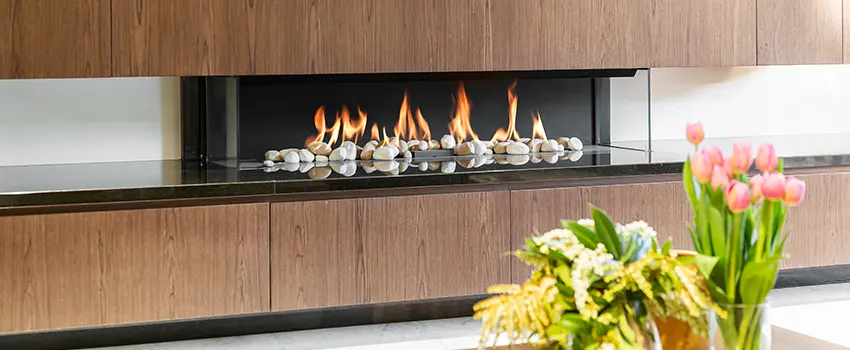 Double-height Fireplace Design Refurbishment in New Smyrna Beach, Florida